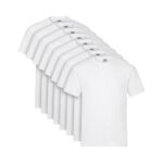 10er-Pack – Fruit of the Loom Heavy Cotton T-Shirt Weiß