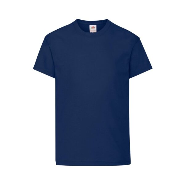 Fruit of the Loom Kinder Baumwoll T Shirt Original T – Navy