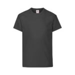 Fruit of the Loom Kinder Baumwoll T Shirt Original T – Black