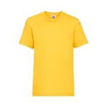 Fruit of the Loom Kinder T Shirt Valueweight Für Kids – Sunflower