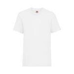 Fruit of the Loom Kinder T Shirt Valueweight Für Kids – White
