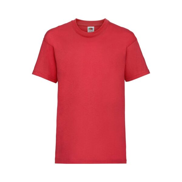 Fruit of the Loom Kinder T Shirt Valueweight Für Kids – Red