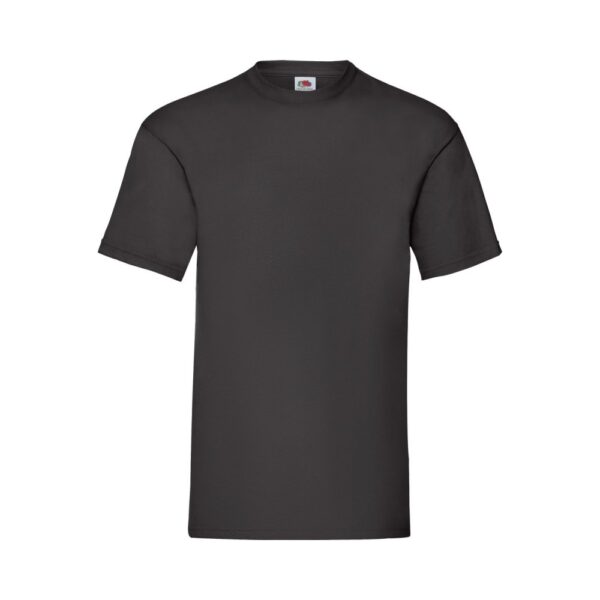 Fruit of the Loom Preiswertes Baumwoll T Shirt Herren Valueweight T – Black
