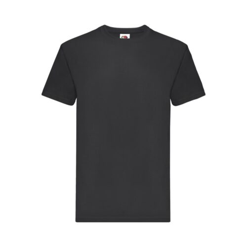 Fruit of the Loom Premium Baumwoll T Shirt Herren – Black