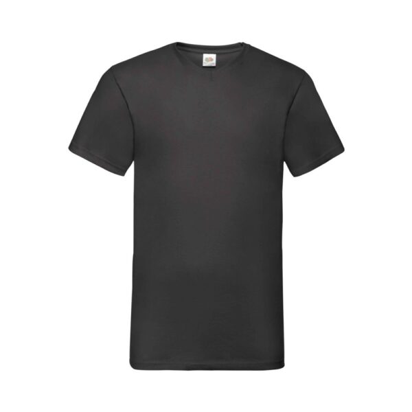 Fruit of the Loom Valueweight V Ausschnitt T Shirt Herren – Black
