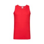 Fruit of the Loom Athletic Weste Valueweight Tank Top Herren – Red
