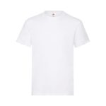 Fruit of the Loom Heavy Cotton T Herren T-Shirt | Klassisches Baumwollshirt für den Alltag – White