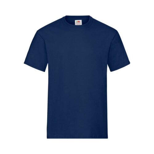 Fruit of the Loom Heavy Cotton T Herren T-Shirt | Klassisches Baumwollshirt für den Alltag – Navy