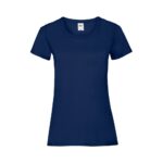 Fruit of the Loom Leichtes T Shirt Damen Valueweight T – Navy