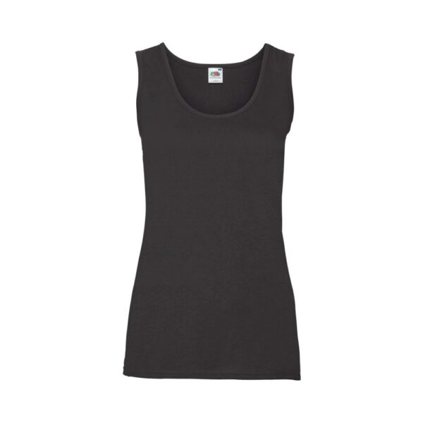 Fruit of the Loom Valueweight Weste Damen Tank Top – Black