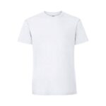 Fruit of the Loom Iconic 195 Premium T Shirt Herren – White