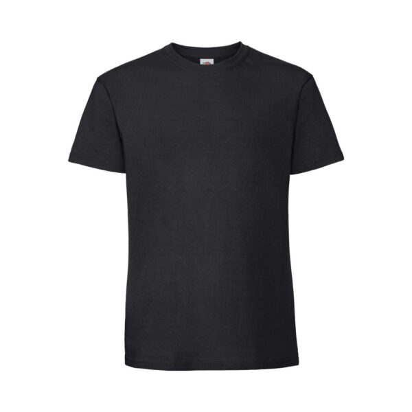 Fruit of the Loom Iconic 195 Premium T Shirt Herren – Black