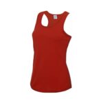 AWDis Damen Cool Vest Sporttop | Activewear Trägertop aus recyceltem Polyester