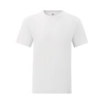 Fruit of the Loom Klassisches T-Shirt: Iconic T für Herren – White