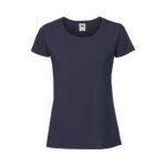 Fruit of the Loom Premium T Shirt Damen Iconic 195 T – Navy
