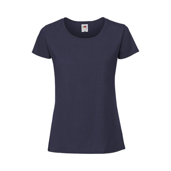 Fruit of the Loom Premium T Shirt Damen Iconic 195 T – Navy