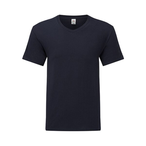 Fruit of the Loom Iconic 150 V Neck T Shirt Herren – Deep Navy