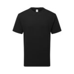 Fruit of the Loom 100% Reine Baumwolle T Shirt Pure Cotton T – Black