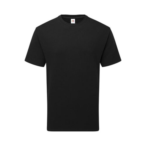 Fruit of the Loom 100% Reine Baumwolle T Shirt Pure Cotton T – Black