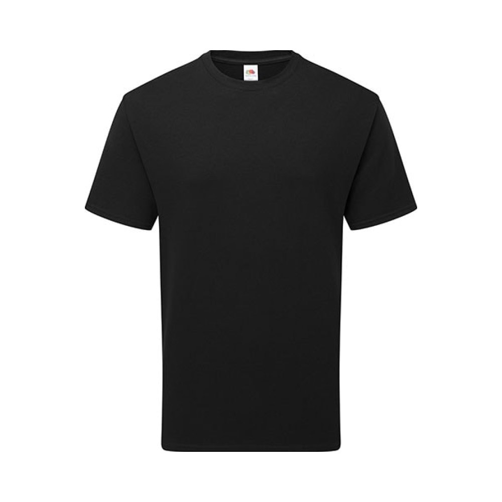 f362-black Fruit of the Loom 100% Reine Baumwolle T Shirt Pure Cotton T – Black