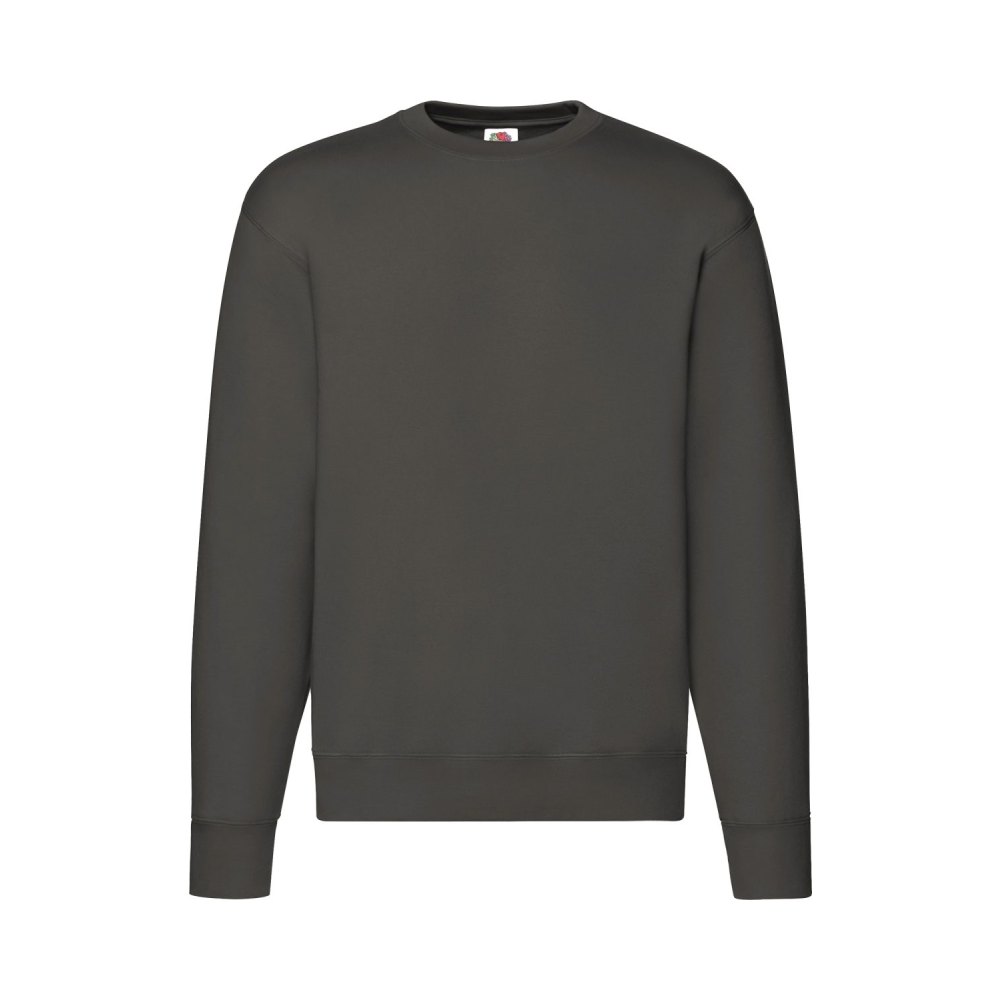062154087-charcoal-front-jpg-master Fruit of the Loom F324N Sweatshirt Charcoal Vorderansicht