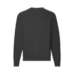 Fruit of the Loom F304 Sweatshirt Herren Schwarz Rückansicht