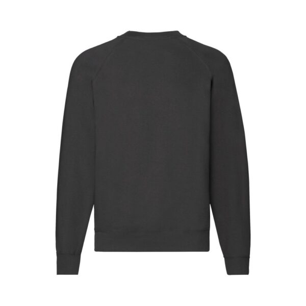 Fruit of the Loom F304 Sweatshirt Herren Schwarz Rückansicht