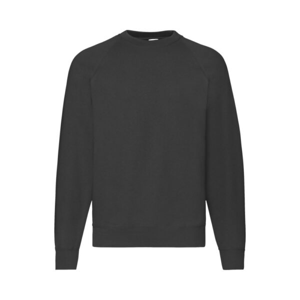 Fruit of the Loom F304 Sweatshirt Herren Schwarz Vorderansicht