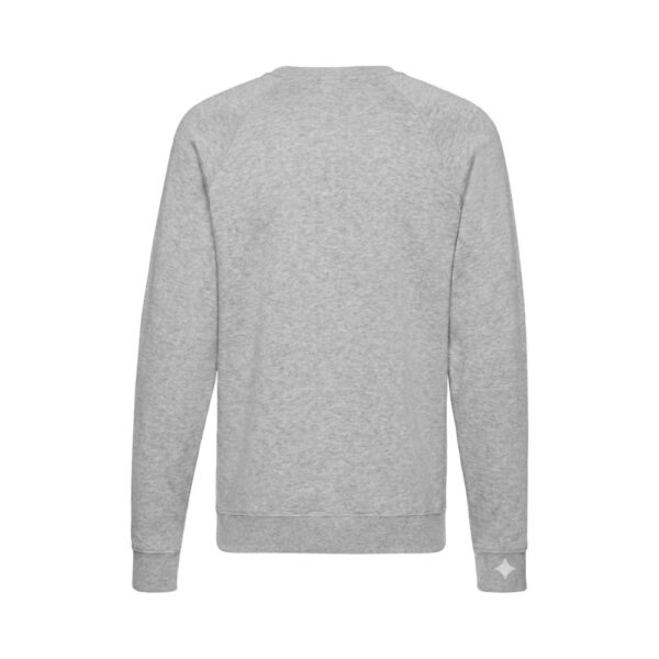 Fruit of the Loom F310 Sweatshirt Herren Hellgrau meliert Rückansicht