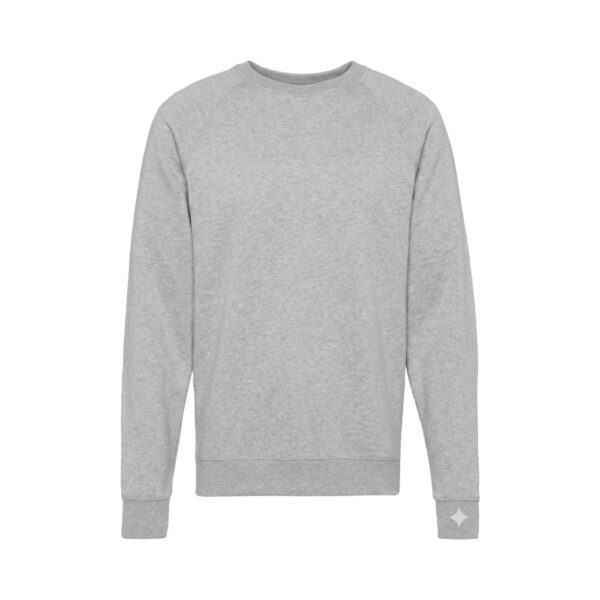 Fruit of the Loom F310 Sweatshirt Herren Hellgrau meliert Vorderansicht