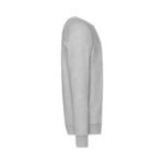 Fruit of the Loom F310 Sweatshirt Herren Hellgrau meliert linke Seitenansicht Detail