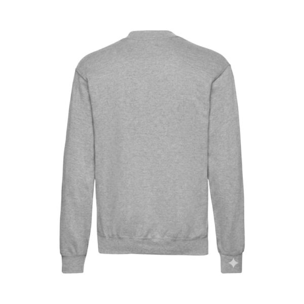 Fruit of the Loom F324 Sweatshirt Heather Grey Rückansicht