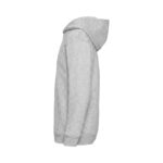 Fruit of the Loom F421K Hoodie Hellgrau meliert linke Seitenansicht