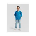Fruit of the Loom Zip-Hoodie F401NK Kinder Deep Navy Modelansicht