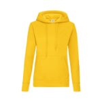 Fruit of the Loom Hoodie F409 Damen Schwarz Standardansicht