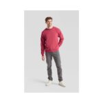 Fruit of the Loom F304 Sweatshirt Herren Schwarz Modelansicht