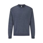 Fruit of the Loom Classic Set-in Sweat Heather Grey Ansicht