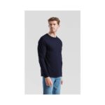 Fruit of the Loom F195 T-Shirt Weiß Seitenansicht