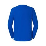 Fruit of the Loom F195 T-Shirt Weiß Nahaufnahme Rundhalsausschnitt