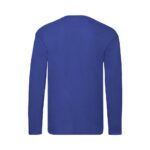 Fruit of the Loom F243 Langarm-T-Shirt Herren Schwarz Seitenansicht
