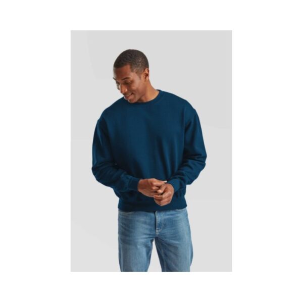 Fruit of the Loom Supercotton™ Sweat F276 Schwarz Detailansicht