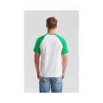 Fruit of the Loom F295 T-Shirt White Black Rückansicht