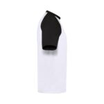 Fruit of the Loom F295 T-Shirt White Black Ärmeldetail