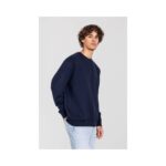 Fruit of the Loom F305 Sweatshirt Herren Rot Detailansicht Rundhals