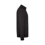 Fruit of the Loom F457 Sweatjacke Herren Schwarz rechte Seitenansicht