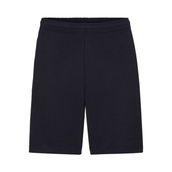 Fruit of the Loom F495 Herren Hose Lightweight Shorts Gesamtansicht Hellgrau meliert