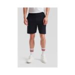 Fruit of the Loom F495 Herren Hose Lightweight Shorts Seitenansicht Hellgrau meliert