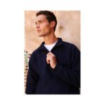 Fruit of the Loom F383 Sweatshirt White Detailansicht Reißverschluss