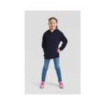 Fruit of the Loom F430K Hoodie Kinder Hellgrau meliert Modelansicht