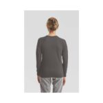 Fruit of the Loom F315 Sweatshirt Damen Rückenansicht Schwarz